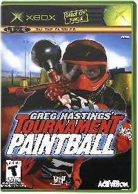 Greg Hastings Tournament Paintball PAL Xbox PAL box art